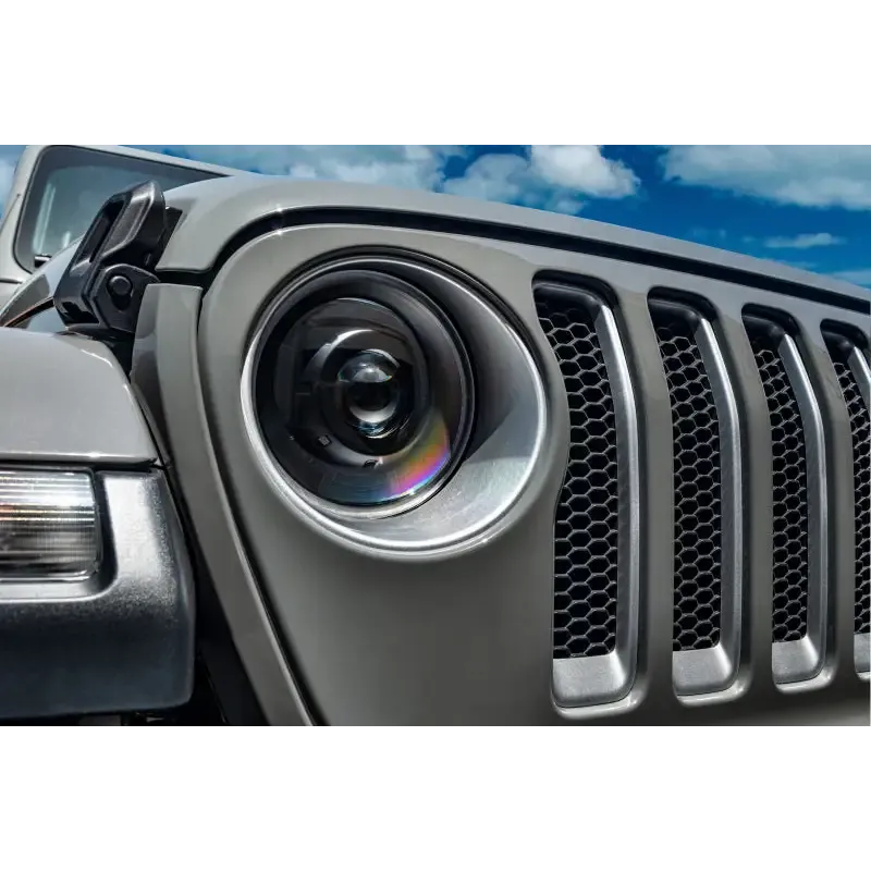 Oracle Oculus Bi-LED Projector Headlights for Jeep JL/Gladiator JT - Matte Black - 5500K