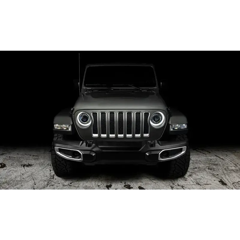 Oracle Oculus Bi-LED Projector Headlights for Jeep JL/Gladiator JT - Matte Black - 5500K