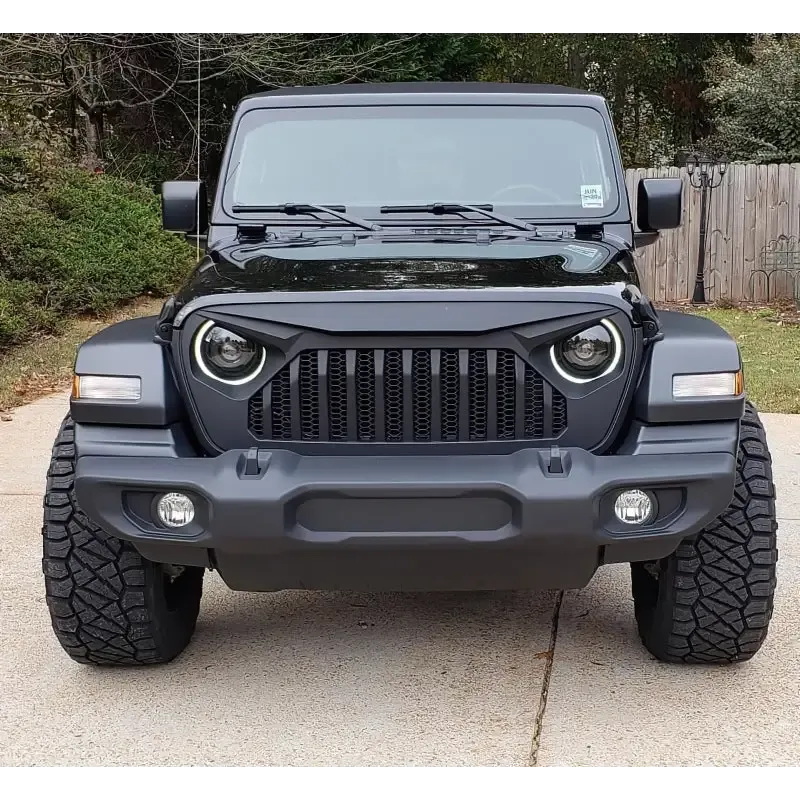 Oracle Oculus Bi-LED Projector Headlights for Jeep JL/Gladiator JT - Matte Black - 5500K