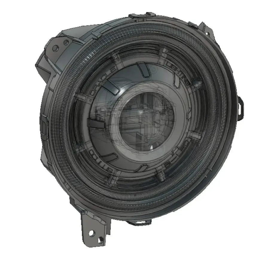 Oracle Oculus Bi-LED Projector Headlights for Jeep JL/Gladiator JT - Matte Black - 5500K