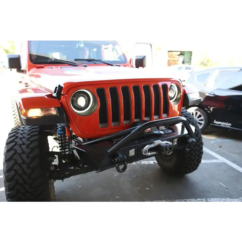 Oracle Oculus Bi-LED Projector Headlights for Jeep JL/Gladiator JT - Matte Black - 5500K