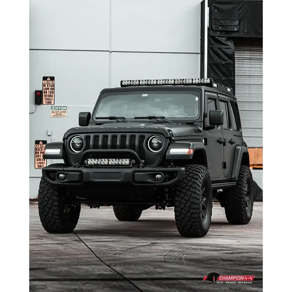 Oracle Oculus Bi-LED Projector Headlights for Jeep JL/Gladiator JT - Matte Black - 5500K