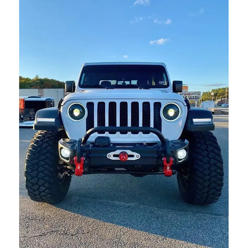 Oracle Oculus Bi-LED Projector Headlights for Jeep JL/Gladiator JT - Matte Black - 5500K
