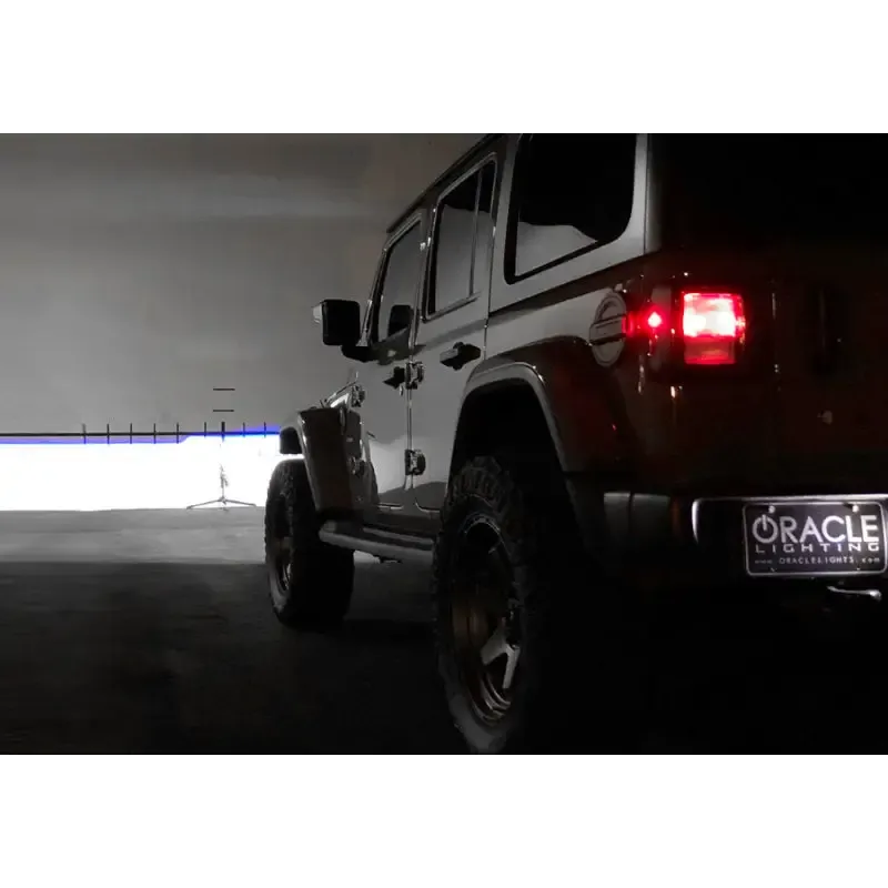 Oracle Oculus Bi-LED Projector Headlights for Jeep JL/Gladiator JT - Matte Black - 5500K