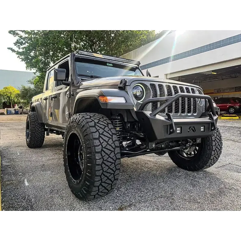 Oracle Oculus Bi-LED Projector Headlights for Jeep JL/Gladiator JT - Matte Black - 5500K