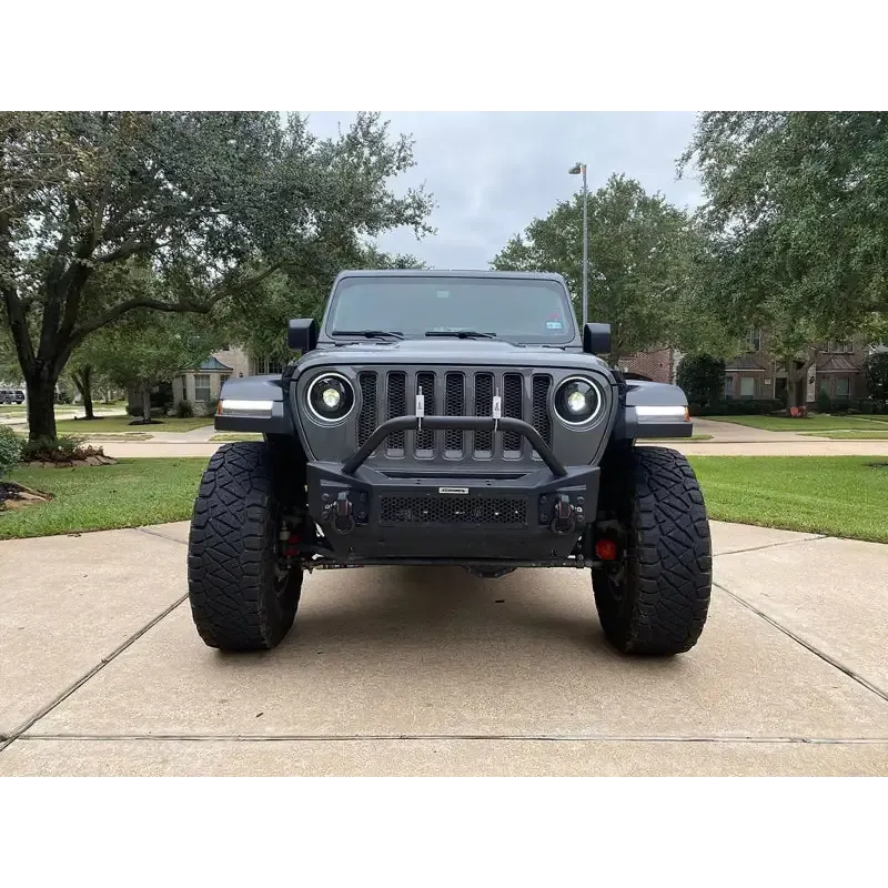 Oracle Oculus Bi-LED Projector Headlights for Jeep JL/Gladiator JT - Matte Black - 5500K