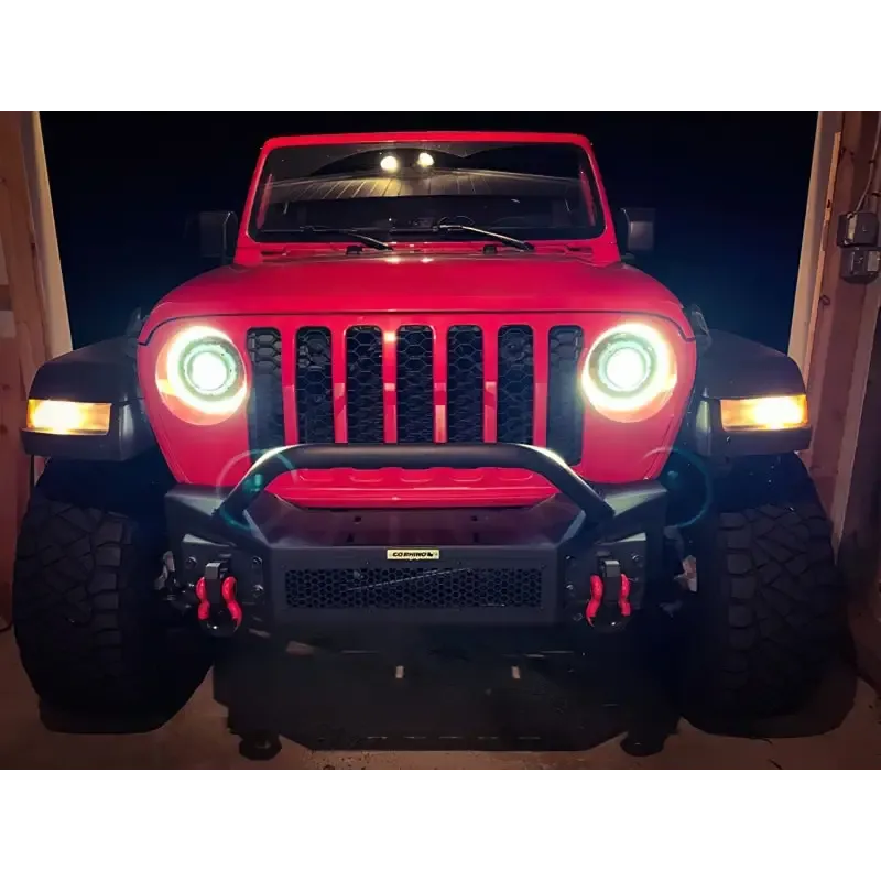 Oracle Oculus Bi-LED Projector Headlights for Jeep JL/Gladiator JT - Matte Black - 5500K