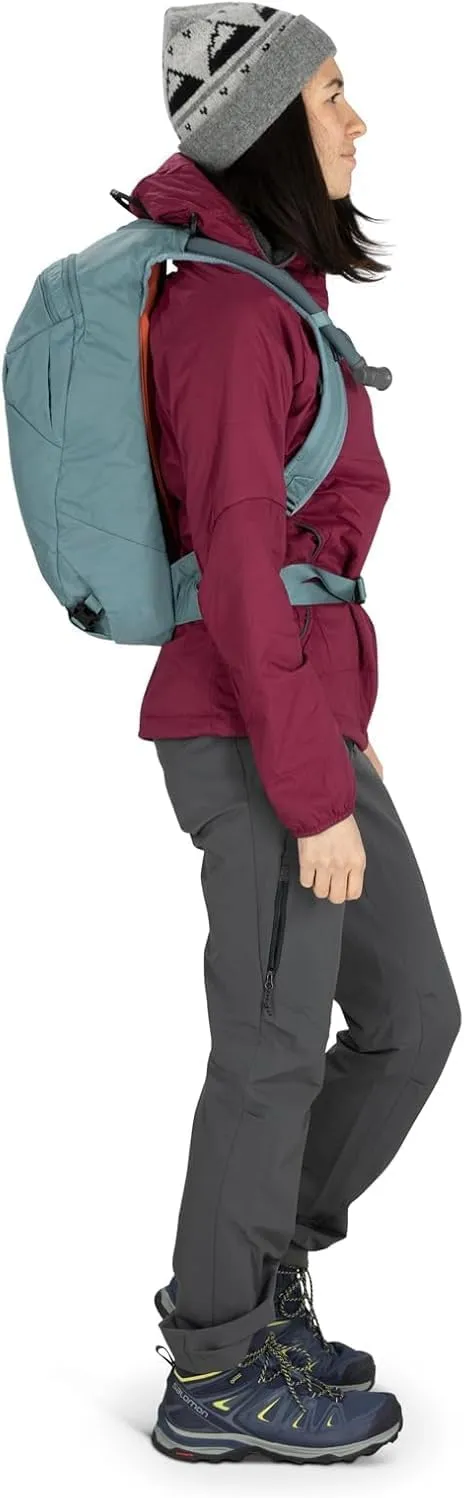 Osprey Glade 12L Ski and Snowboard Backpack with Hydraulics Water Reservoir, Babylonica Yellow