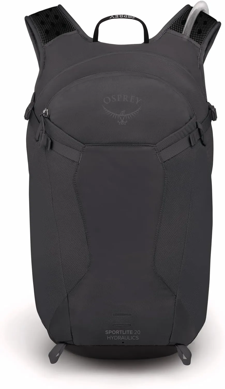 Osprey Sportlite 20L Unisex Hiking Backpack with Hydraulics Reservoir, Dark Charcoal Grey