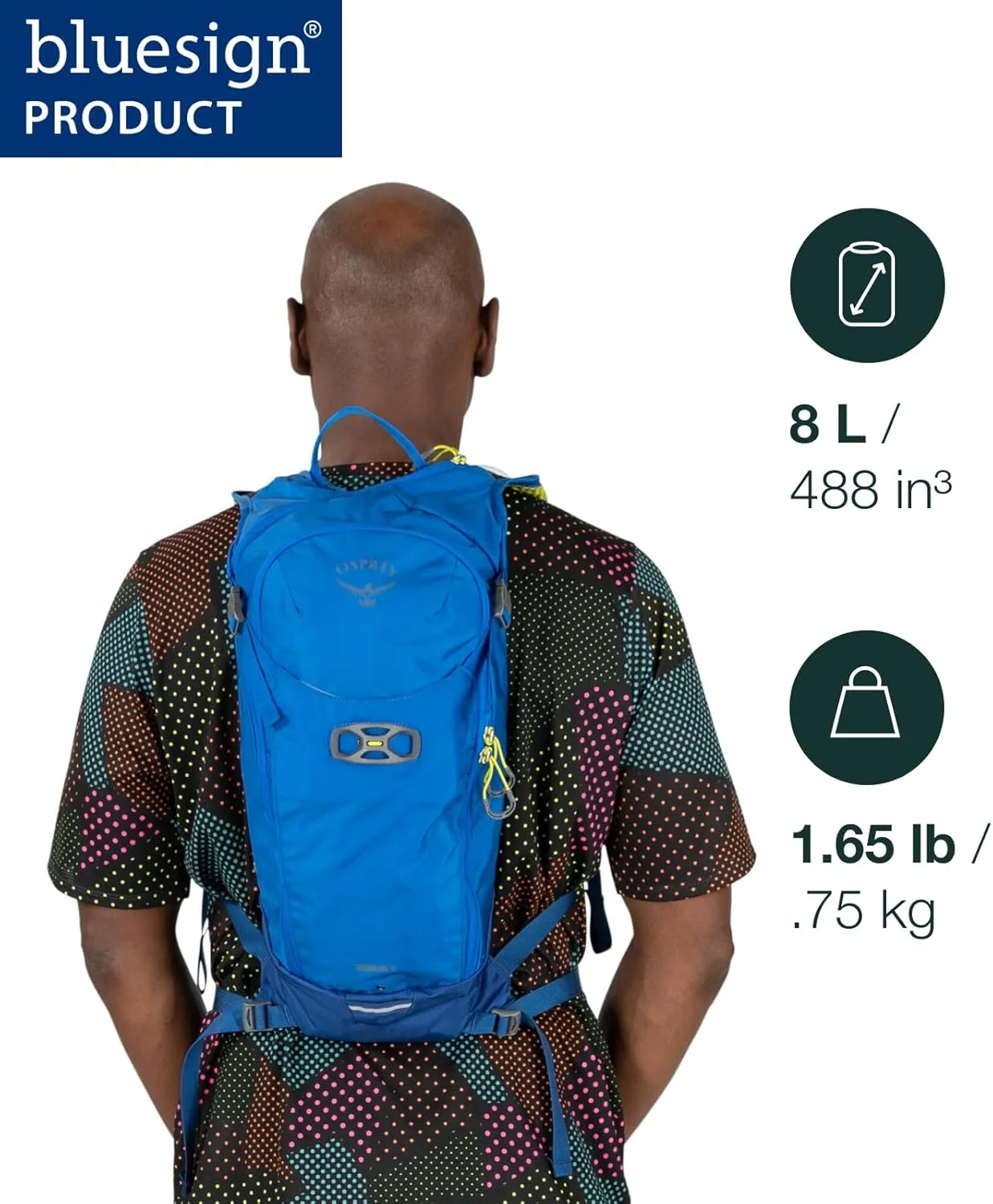 OspreySiskin 8 w/Res Ultimate Red O/S