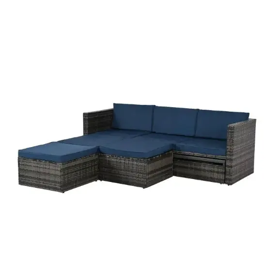 Outdoor Wicker Lounge Set