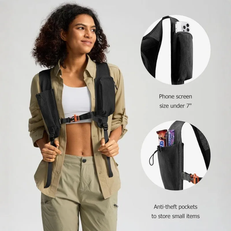 Peacock green Lightweight Foldable Backpack - Great for Hiking and Travel Backpacks