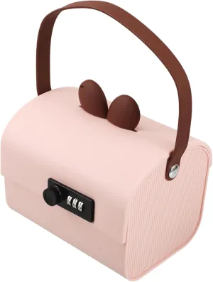 Portable Boys and Girls Safe Bank Combination Lock Money Box for Boys and Girls Secure Cash Storage for Savings and Privacy