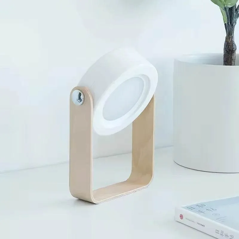 Portable Rechargeable LED Lantern Lamp Retractable, Touch Control 3 Intensity Levels Lights for Study Room