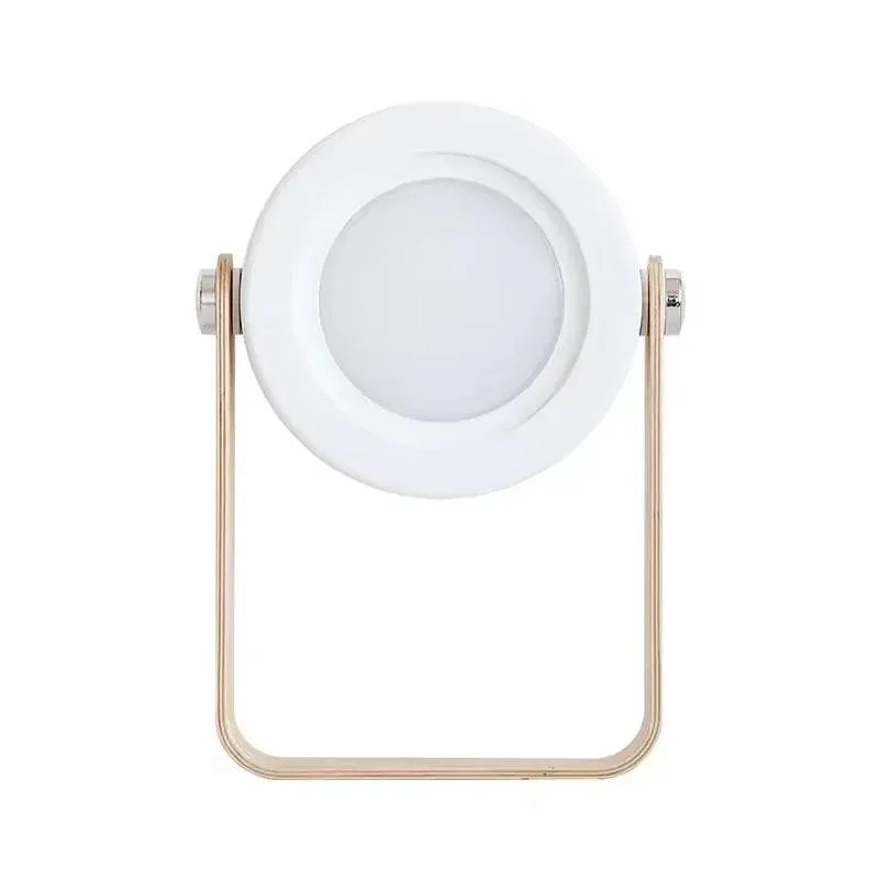 Portable Rechargeable LED Lantern Lamp Retractable, Touch Control 3 Intensity Levels Lights for Study Room