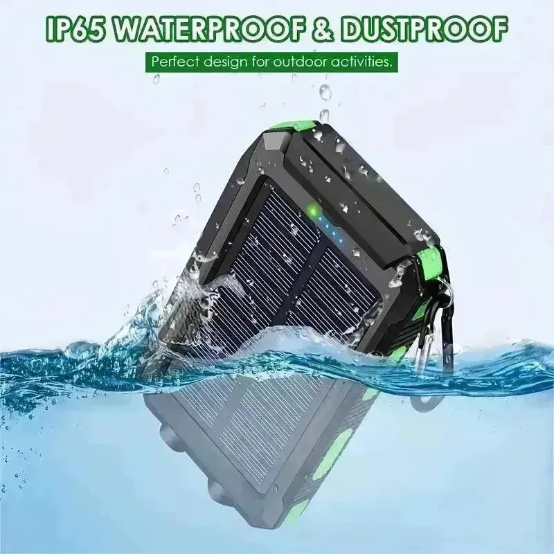Portable Solar Energy Mobile Adventure Power Bank (7000 mAh)