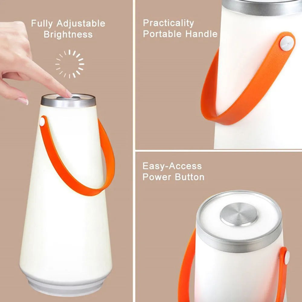 Portable USB Rechargeable Dimmable LED Lantern with 3 Modes
