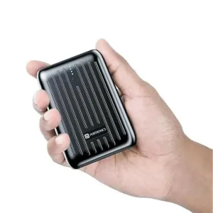 Portronics Zapcell 10K Power Bank with 22.5W High-Speed Charging and Dual Output Ports (LED Battery Indicator)