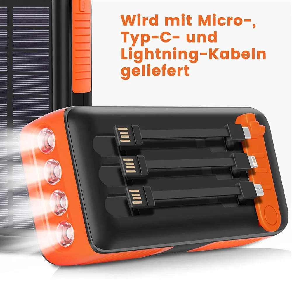 power PS-618 power solar bank Solar Exclusive promotion CRONY generation battery 40000mAh turn type  Tailored service hand crank Power Hand