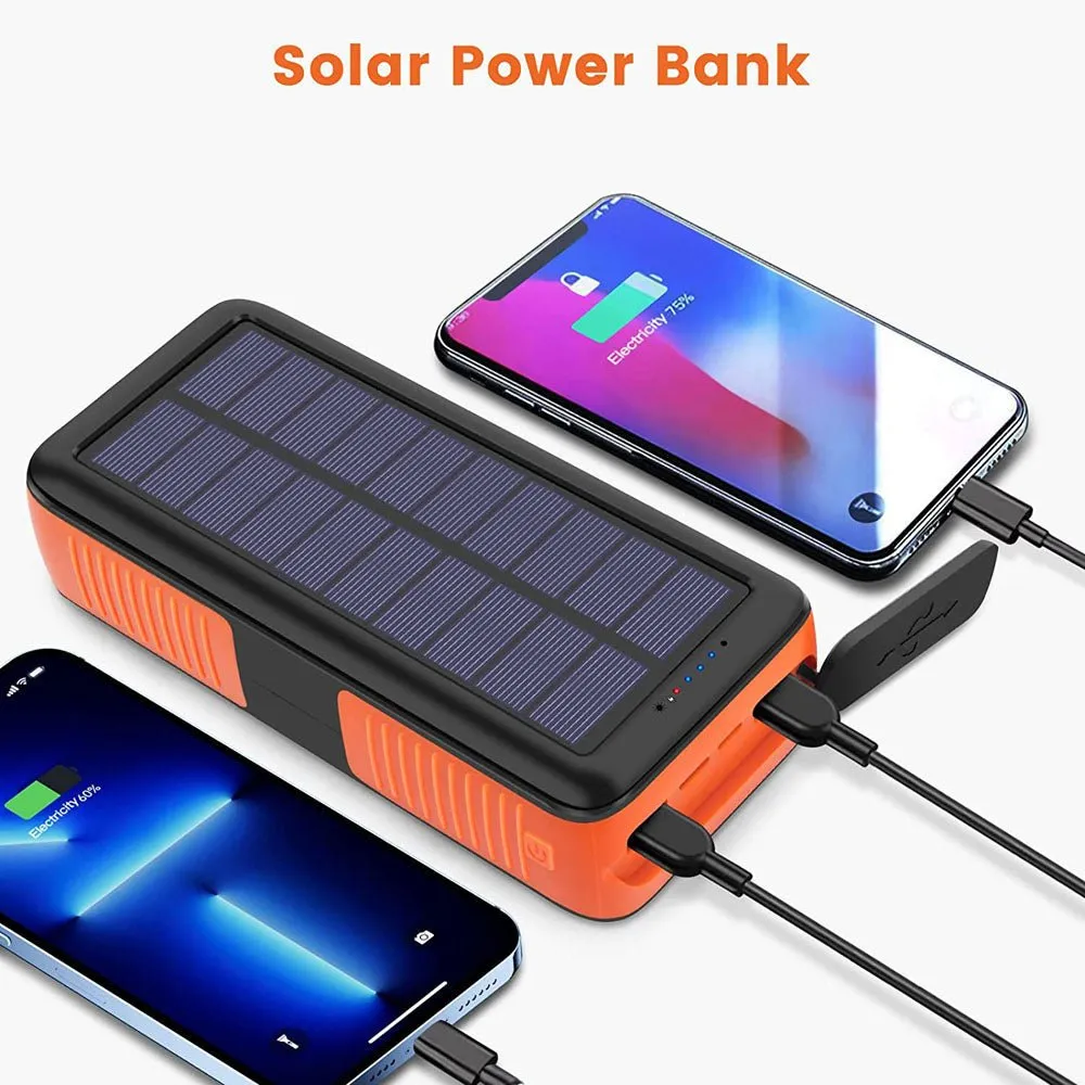 power PS-618 power solar bank Solar Exclusive promotion CRONY generation battery 40000mAh turn type  Tailored service hand crank Power Hand