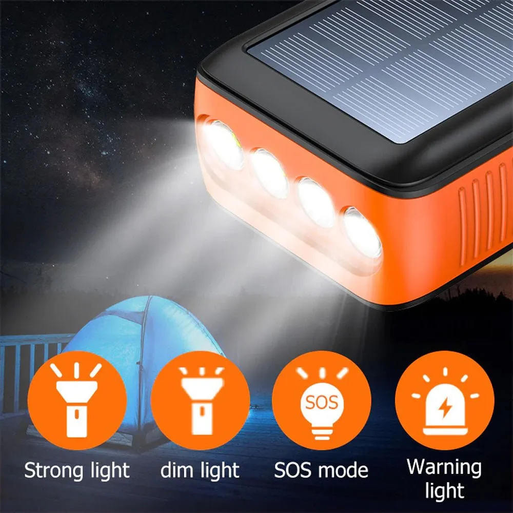 power PS-618 power solar bank Solar Exclusive promotion CRONY generation battery 40000mAh turn type  Tailored service hand crank Power Hand