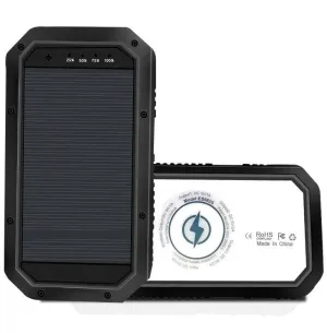 Power Waterproof Android, All-inclusive Bank Wireless Most-wanted 20000 Solar The IOS mAh For