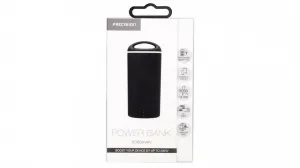 Precision 5000mAh Portable Power Bank/Fast and efficient/18Wh Power Output Black