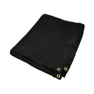 Premade Black Mesh Tarp – 70% Shade