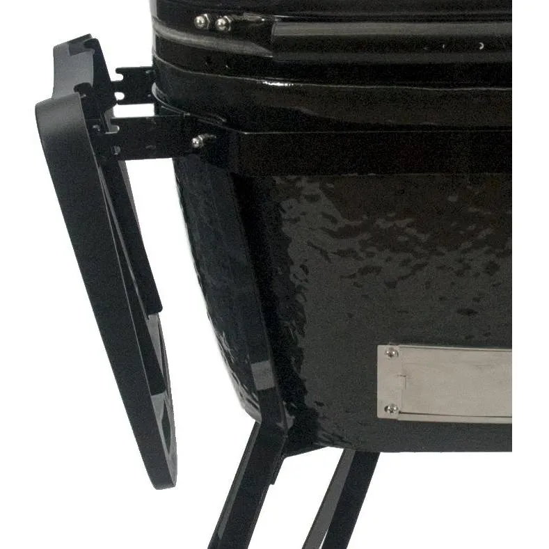 Primo All-In-One Oval Large Ceramic Kamado Grill With Cradle & Side Shelves 7500