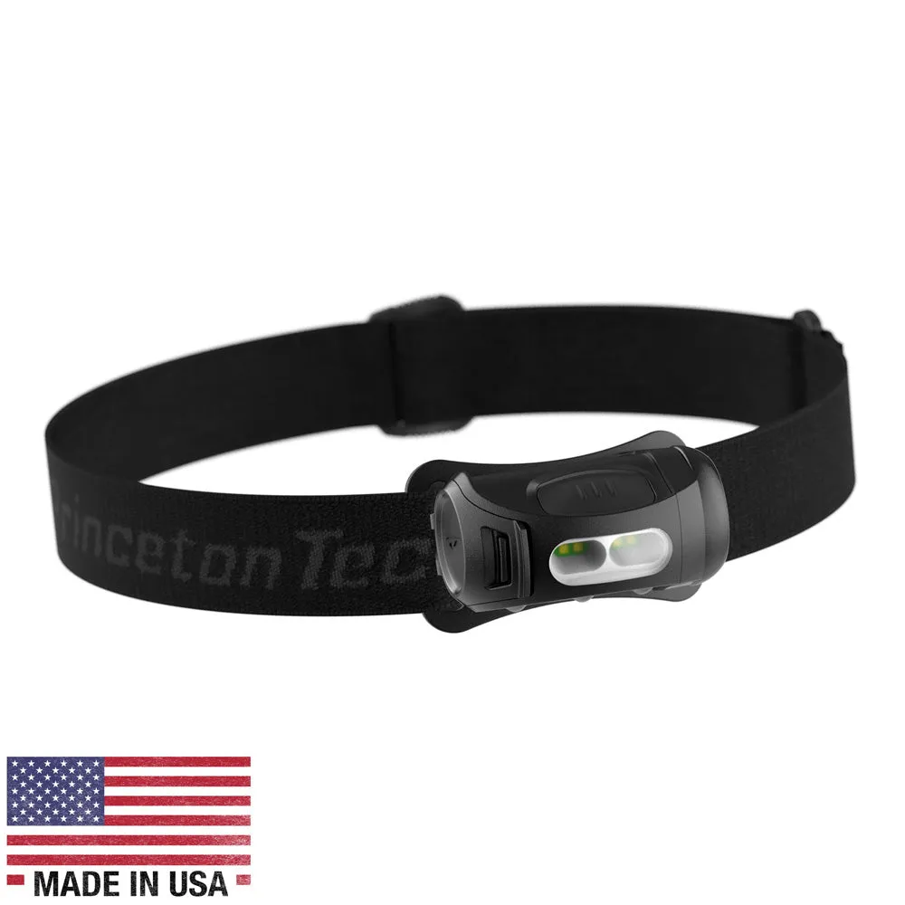 Princeton Tec FRED Kayaking Headlamp - Black w/Red LED