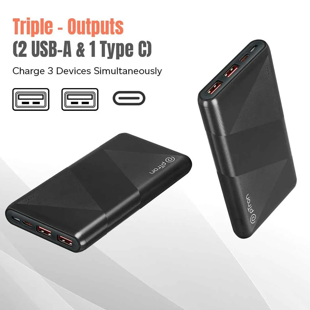 pTron Newly Launched Dynamo Z 10000mAh 22.5W Power Bank
