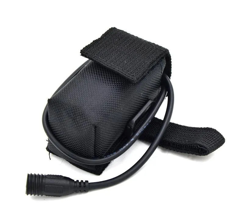 Rechargeable Bicycle Light Power Bank 4x18650 6400mAh Li-ion Battery Pack for T6 Led X2 X3 Bike Bicycle Light Torch