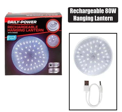 RECHARGEABLE HANGING  LANTERN