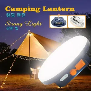Rechargeable Powerful Camping Lantern with Magnet - Portable LED Tent Lights for Work and Repair