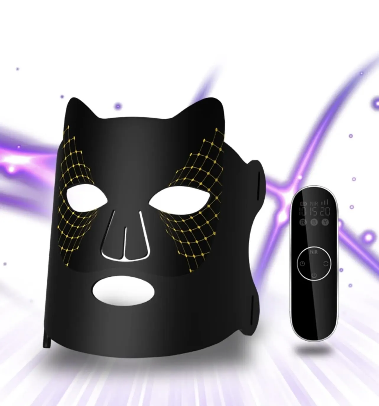 Red Light Therapy For Face, multiple colors LED Face Mask Light Therapy, Red Light Therapy Mask Skin Care At Home Use