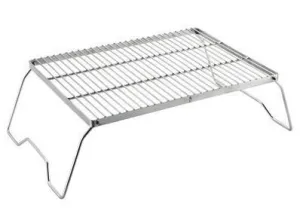 Red Roads Fire - Stainless Steel Folding CampWell Grill