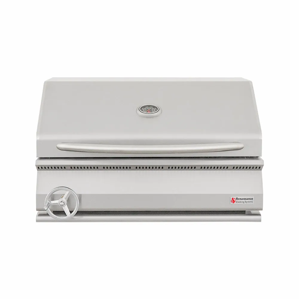 Renaissance Cooking Systems - 32" Premier Charcoal Grill - RJCC32A