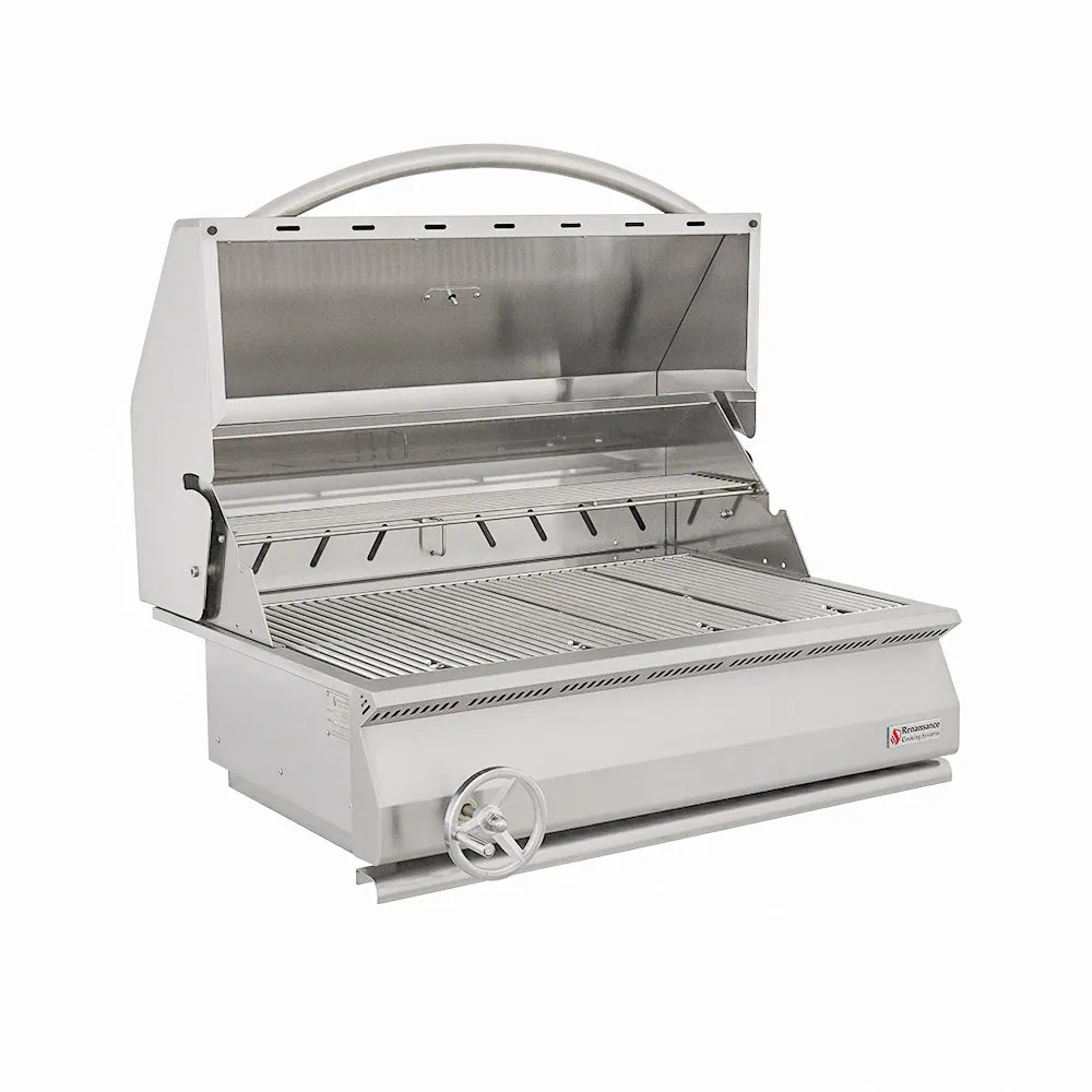 Renaissance Cooking Systems - 32" Premier Charcoal Grill - RJCC32A