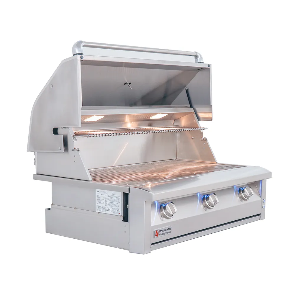 Renaissance Cooking Systems - 36" American Renaissance Grill - ARG36/ARG36 LP