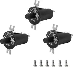 Replacement for Masterbuilt Hopper Lid/Door Switch Kit Part 3-Piece, Compatible with Masterbuilt Gravity Series 560/800/1050 XL & Digital Charcoal Grill   Smokers