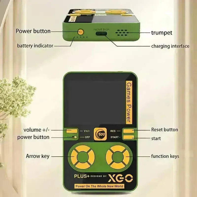 Retro Game Power Bank (5000 mAh)