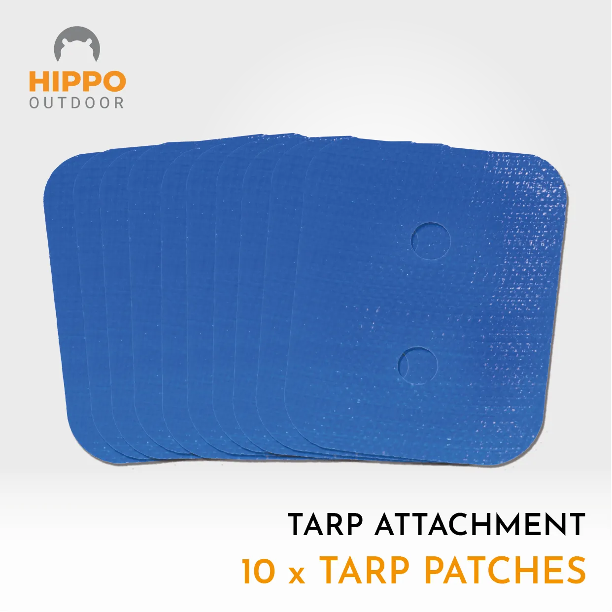 Reusable Attachment Points for Tarpaulins, Tents & Covers
