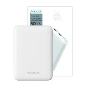 Romoss Pure05 5000mAh Power Bank - White