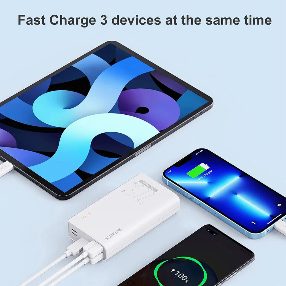 Romoss Sense4SF 10000mAh 22.5W Mini Power Bank - White