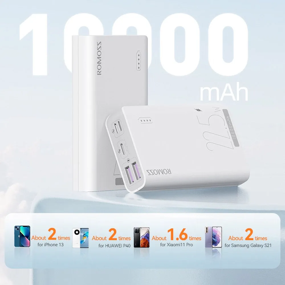 Romoss Sense4SF 10000mAh 22.5W Mini Power Bank - White