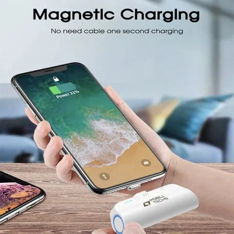 Royaleva Mini Portable Magnetic Power Bank 5000mAh