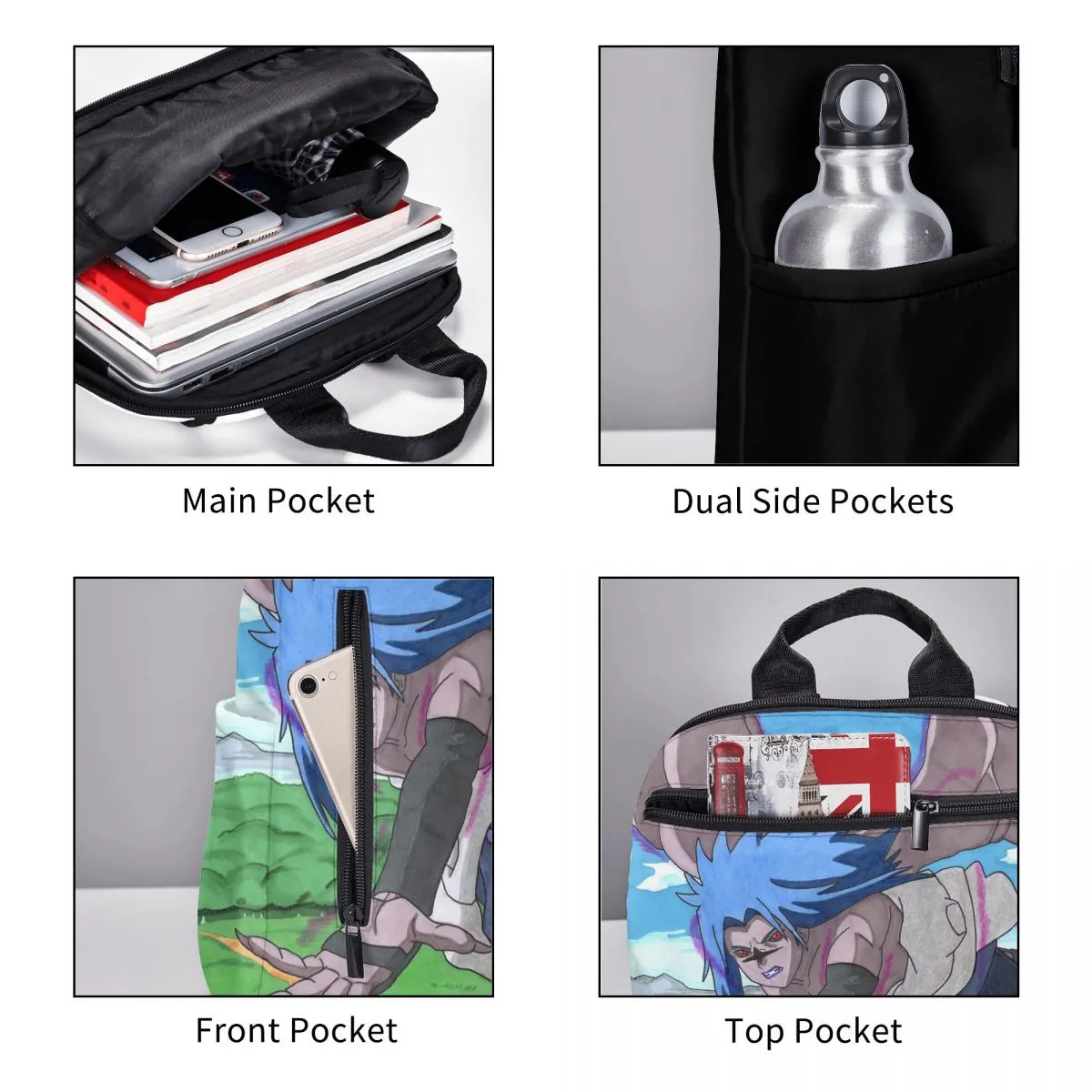 Safety-assured *00% satisfaction Backpack 417258745 Lightweight