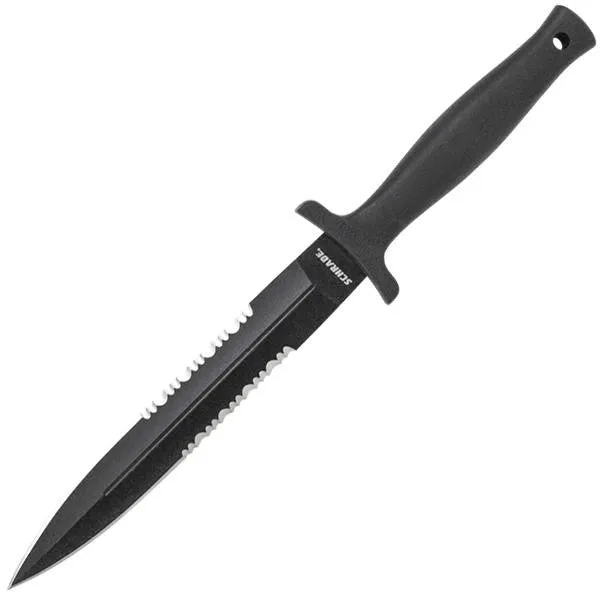 SCHF44LS, Black TPE Wrapped Handle, Black DE ComboEdge
