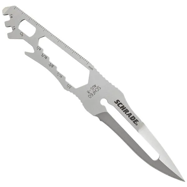 SCHF60, Neck Knife, Bead Blast Plain w-Sheath