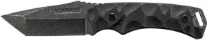 Schrade G10 Tanto Fixed Knife, Black